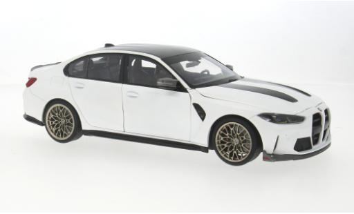 Miniature Bmw M3 1/18 Minichamps CS blanche 2023 1:18 Bmw M3 1/18 Minichamps CS blanche 2023 1:18 miniature