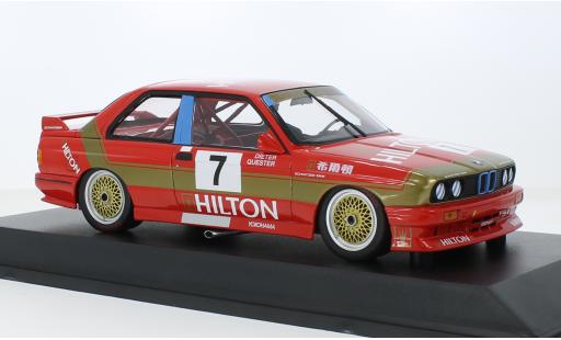 Miniature Bmw M3 1/18 Minichamps (E30) No.7 Schnitzer- Hilton Macau Guia Race 1987 1:18 Bmw M3 1/18 Minichamps (E30) No.7 Schnitzer- Hilton Macau Guia Race 1987 1:18 miniature