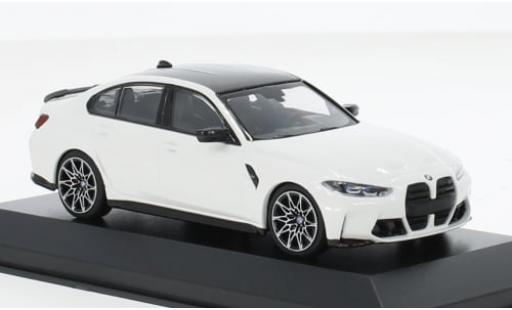 Miniature Bmw M3 1/43 Minichamps blanche 2020 1:43 Bmw M3 1/43 Minichamps blanche 2020 1:43 miniature