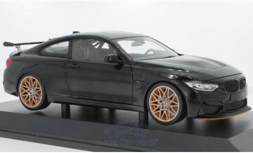Miniature Bmw M4 1/18 Minichamps GTS metallise noire 2016 Bmw M4 1/18 Minichamps GTS metallise noire 2016 miniature