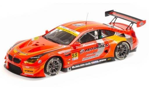 Miniature Bmw M6 1/18 Minichamps GT3 (F13) No.55 Autobacs Racing Team Aguri Autobacs Super GT 2016 S.Takagi/T.Kobayashi Bmw M6 1/18 Minichamps GT3 (F13) No.55 Autobacs Racing Team Aguri Autobacs Super GT 2016 S.Takagi/T.Kobayashi miniature