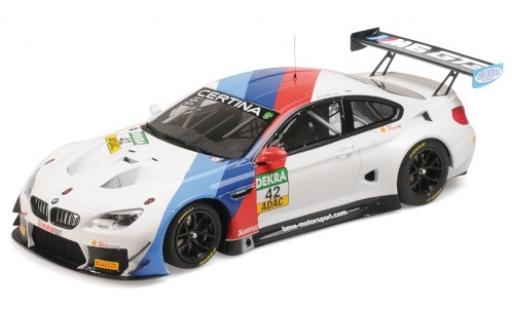 Miniature Bmw M6 1/18 Minichamps GT3 No.42 Team Schnitzer ADAC GT Masters Oschersleben 2017 R.Collard/P.Eng Bmw M6 1/18 Minichamps GT3 No.42 Team Schnitzer ADAC GT Masters Oschersleben 2017 R.Collard/P.Eng miniature