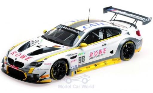 Miniature Bmw M6 1/18 Minichamps GT3 No.98 Rowe Racing 24h Spa 2017 T.Blomqvist/N.Catsburg/B.Spengler Bmw M6 1/18 Minichamps GT3 No.98 Rowe Racing 24h Spa 2017 T.Blomqvist/N.Catsburg/B.Spengler miniature