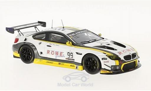 Miniature Bmw M6 1/18 Minichamps GT3 No.99 Rowe Racing 24h Spa 2016 M.Martin/P.Eng/A.Sims Bmw M6 1/18 Minichamps GT3 No.99 Rowe Racing 24h Spa 2016 M.Martin/P.Eng/A.Sims miniature