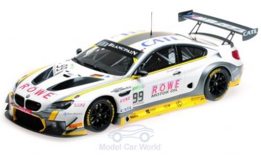Miniature Bmw M6 1/18 Minichamps GT3 No.99 Rowe Racing 24h Spa 2017 P.Eng/M.Martin/A.Sims Bmw M6 1/18 Minichamps GT3 No.99 Rowe Racing 24h Spa 2017 P.Eng/M.Martin/A.Sims miniature