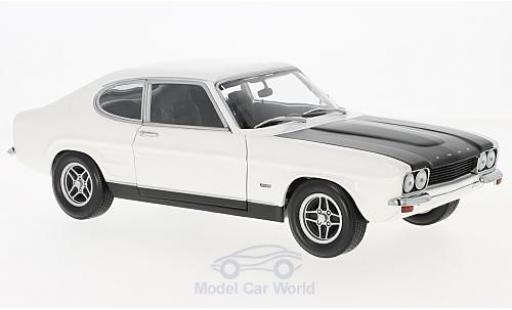 Miniature Ford Capri 1/18 Minichamps MKI RS 2600 blanche/noire 1970 Ford Capri 1/18 Minichamps MKI RS 2600 blanche/noire 1970 miniature