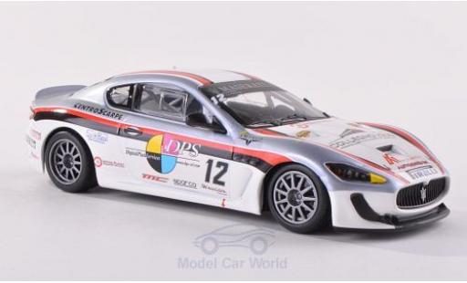 Miniature Maserati Gran Turismo GT4 1/43 Minichamps MC GT4 No.12 Trofeo MC 2010 Maserati Gran Turismo GT4 1/43 Minichamps MC GT4 No.12 Trofeo MC 2010 miniature