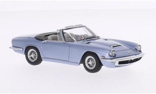 Miniature Maserati Mistral 1/43 Minichamps Spyder metallise bleue 1964 Maserati Mistral 1/43 Minichamps Spyder metallise bleue 1964 miniature