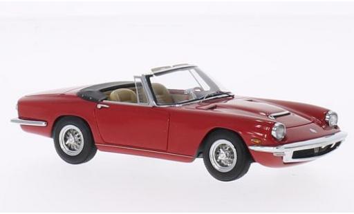 Miniature Maserati Mistral 1/43 Minichamps Spyder rouge 1964 Maserati Mistral 1/43 Minichamps Spyder rouge 1964 miniature