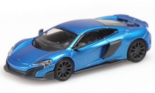 Miniature McLaren 675 1/87 Minichamps LT metallise bleue 2016 McLaren 675 1/87 Minichamps LT metallise bleue 2016 miniature