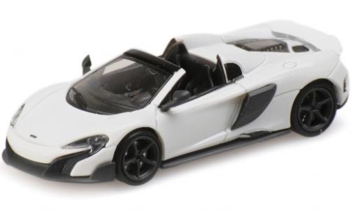 Miniature McLaren 675 1/87 Minichamps LT Spider blanche 2016 McLaren 675 1/87 Minichamps LT Spider blanche 2016 miniature