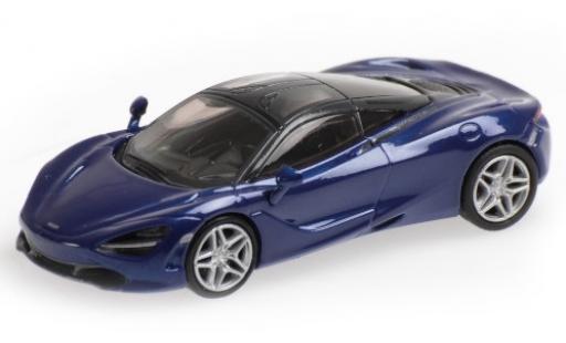 Miniature McLaren 720 1/87 Minichamps S bleue McLaren 720 1/87 Minichamps S bleue miniature