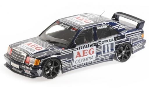 Miniature Mercedes 190 1/18 Minichamps E 2.5-16 EVO 1 No.11 Team Snobeck- AEG Olympia DTM 1989 D.Snobeck Mercedes 190 1/18 Minichamps E 2.5-16 EVO 1 No.11 Team Snobeck- AEG Olympia DTM 1989 D.Snobeck miniature