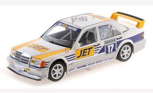 Miniature Mercedes 190 1/18 Minichamps E 2.5-16 Evo 1 (W201) No.17 MS-Jet-Racing Jet DTM 1990 J.van Ommen Mercedes 190 1/18 Minichamps E 2.5-16 Evo 1 (W201) No.17 MS-Jet-Racing Jet DTM 1990 J.van Ommen miniature
