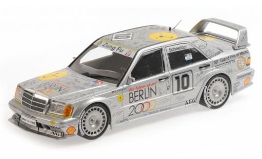 Miniature Mercedes 190 1/18 Minichamps E 2.5-16 EVO 2 No.10 Zung Fu Berlin 2000 Macau Guia Race 1992 B.Schneider Mercedes 190 1/18 Minichamps E 2.5-16 EVO 2 No.10 Zung Fu Berlin 2000 Macau Guia Race 1992 B.Schneider miniature