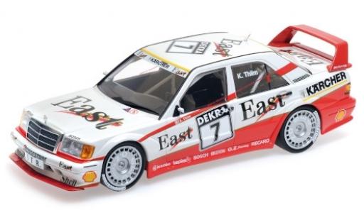 Miniature Mercedes 190 1/18 Minichamps E 2.5-16 Evo 2 No.7 Team AMG East DTM 1991 K.Thiim Mercedes 190 1/18 Minichamps E 2.5-16 Evo 2 No.7 Team AMG East DTM 1991 K.Thiim miniature