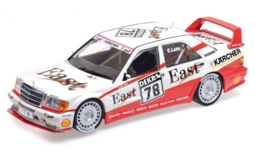 Miniature Mercedes 190 1/18 Minichamps E 2.5-16 Evo 2 No.78 Team MS - AMG East DTM 1991 E.Lohr Mercedes 190 1/18 Minichamps E 2.5-16 Evo 2 No.78 Team MS - AMG East DTM 1991 E.Lohr miniature