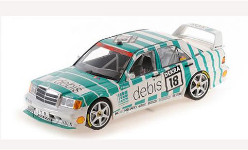 Miniature Mercedes 190 1/18 Minichamps E 2.5-16 Evo 2 (W201) No.18 Team Zakspeed Debis DTM 1991 F.Giroix Mercedes 190 1/18 Minichamps E 2.5-16 Evo 2 (W201) No.18 Team Zakspeed Debis DTM 1991 F.Giroix miniature