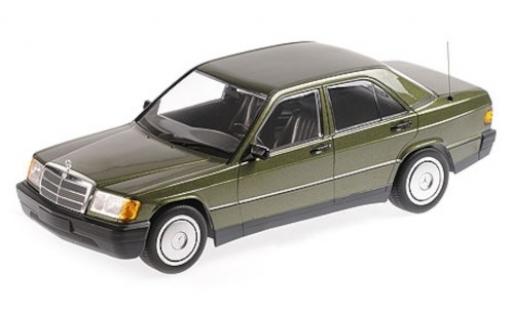 Miniature Mercedes 190 1/18 Minichamps E (W201) metallise verte 1982 Mercedes 190 1/18 Minichamps E (W201) metallise verte 1982 miniature