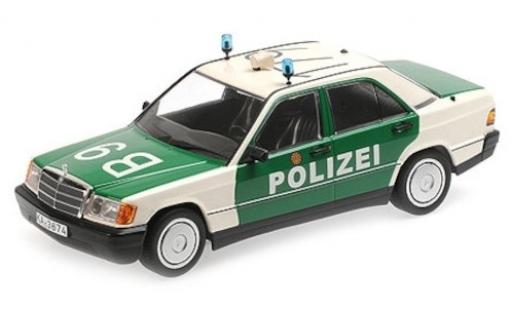 Miniature Mercedes 190 1/18 Minichamps E (W201) Polizei Baden-Württemberg 1982 Mercedes 190 1/18 Minichamps E (W201) Polizei Baden-Württemberg 1982 miniature