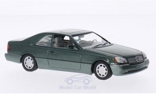 Miniature Mercedes 600 1/43 Minichamps SEC Coupe (C140) metallise verte 1992 Mercedes 600 1/43 Minichamps SEC Coupe (C140) metallise verte 1992 miniature