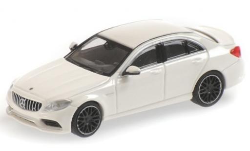 Miniature Mercedes Classe C 1/87 Minichamps AMG C63 (W205) blanche 2019 Mercedes Classe C 1/87 Minichamps AMG C63 (W205) blanche 2019 miniature