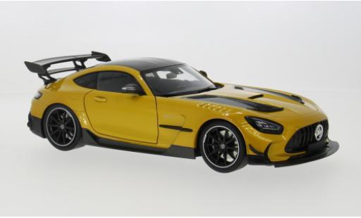 Miniature Mercedes AMG GT 1/18 Minichamps Black Series metallise jaune 2021 1:18 Mercedes AMG GT 1/18 Minichamps Black Series metallise jaune 2021 1:18 miniature