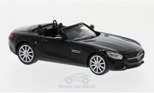 Miniature Mercedes AMG GT 1/87 Minichamps S Cabriolet noire 2017 Mercedes AMG GT 1/87 Minichamps S Cabriolet noire 2017 miniature