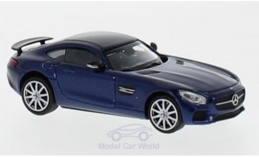 Miniature Mercedes AMG GT 1/87 Minichamps S metallise bleue 2015 Mercedes AMG GT 1/87 Minichamps S metallise bleue 2015 miniature