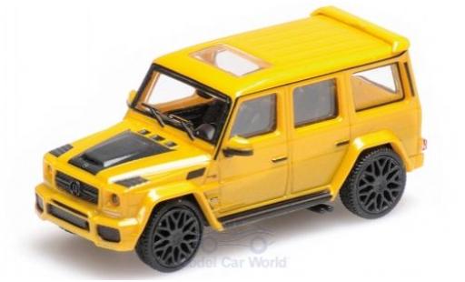 Miniature Mercedes Classe G 1/87 Minichamps Brabus 850 6.0 Biturbo Widestar metallise jaune 2015 Basis AMG G63 Mercedes Classe G 1/87 Minichamps Brabus 850 6.0 Biturbo Widestar metallise jaune 2015 Basis AMG G63 miniature