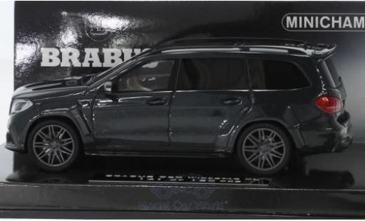 Miniature Mercedes Classe S 1/43 Minichamps Brabus 850 Widestar XL metallise noire 2017 Basis AMG GLS 63 Mercedes Classe S 1/43 Minichamps Brabus 850 Widestar XL metallise noire 2017 Basis AMG GLS 63 miniature