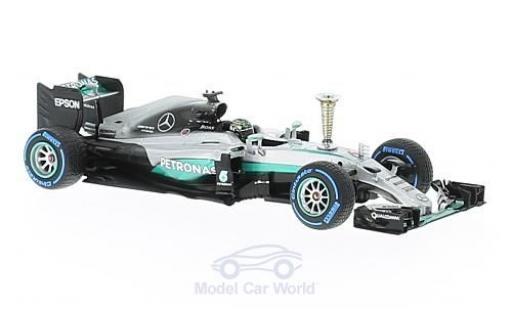 Miniature Mercedes F1 1/43 Minichamps W07 Hybrid No.6 AMG Petronas Team Petronas Formel 1 2016 mit Pokal N.Rosberg Mercedes F1 1/43 Minichamps W07 Hybrid No.6 AMG Petronas Team Petronas Formel 1 2016 mit Pokal N.Rosberg miniature