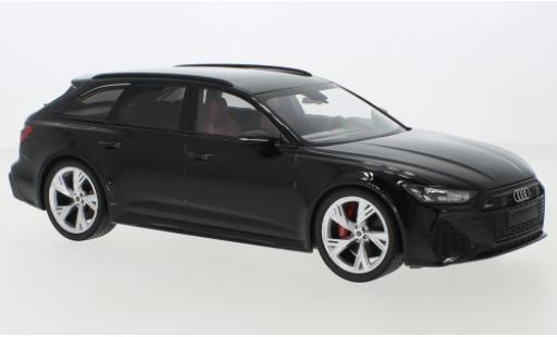 Miniature Audi RS6 1/18 Minichamps Avant metallise noire 2019 Audi RS6 1/18 Minichamps Avant metallise noire 2019 miniature