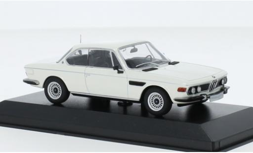 Miniature Bmw 3.0 1/43 Minichamps CS blanche 1969 Bmw 3.0 1/43 Minichamps CS blanche 1969 miniature