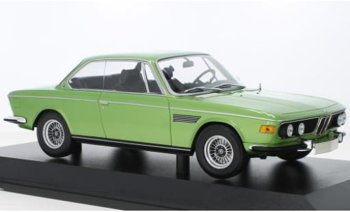 Miniature Bmw 3.0 1/18 Minichamps CSI metallise verte 1971 Bmw 3.0 1/18 Minichamps CSI metallise verte 1971 miniature