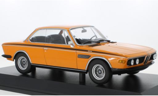 Miniature Bmw 3.0 1/18 Minichamps CSL (E9) orange 1971 Bmw 3.0 1/18 Minichamps CSL (E9) orange 1971 miniature