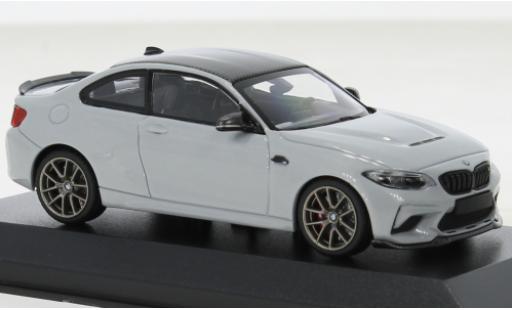 Miniature Bmw M2 1/43 Minichamps CS gris clair 2020 Bmw M2 1/43 Minichamps CS gris clair 2020 miniature