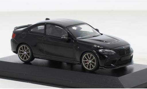 Miniature Bmw M2 1/43 Minichamps CS noire 2020 Bmw M2 1/43 Minichamps CS noire 2020 miniature