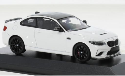 Miniature Bmw M2 1/43 Minichamps CS blanche 2020 Bmw M2 1/43 Minichamps CS blanche 2020 miniature