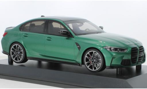 Miniature Bmw M3 1/18 Minichamps verte 2020 Bmw M3 1/18 Minichamps verte 2020 miniature