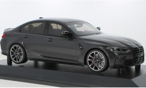 Miniature Bmw M3 1/18 Minichamps metallise grise 2020 Bmw M3 1/18 Minichamps metallise grise 2020 miniature