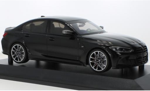 Miniature Bmw M3 1/18 Minichamps noire 2020 Bmw M3 1/18 Minichamps noire 2020 miniature