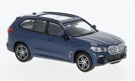 Miniature Bmw X5 1/87 Minichamps (G05) metallise bleu 2019 Bmw X5 1/87 Minichamps (G05) metallise bleu 2019 miniature