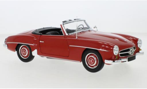 Miniature Mercedes 190 1/18 Minichamps SL (W121) rouge 1955 Mercedes 190 1/18 Minichamps SL (W121) rouge 1955 miniature