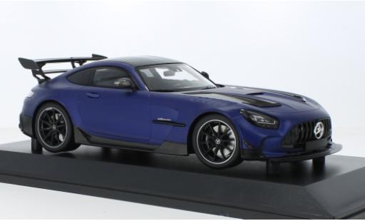 Miniature Mercedes AMG GT 1/18 Minichamps Black Series mattbleue 2020 Mercedes AMG GT 1/18 Minichamps Black Series mattbleue 2020 miniature