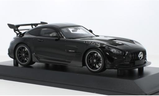 Miniature Mercedes AMG GT 1/18 Minichamps Black Series metallise noire 2020 Mercedes AMG GT 1/18 Minichamps Black Series metallise noire 2020 miniature