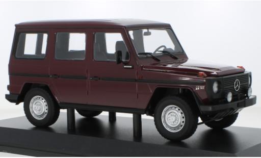 Miniature Mercedes Classe G 1/18 Minichamps LWB (W460) rouge 1980 Mercedes Classe G 1/18 Minichamps LWB (W460) rouge 1980 miniature