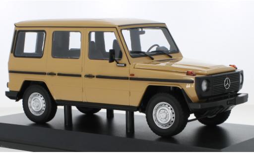 Miniature Mercedes Classe G 1/18 Minichamps G-Modell LWB (W460) beige 1980 Mercedes Classe G 1/18 Minichamps G-Modell LWB (W460) beige 1980 miniature