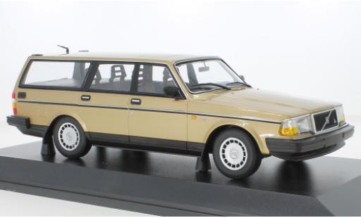Miniature Volvo 240 1/18 Minichamps GL Break metallise beige 1986 Volvo 240 1/18 Minichamps GL Break metallise beige 1986 miniature