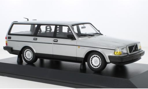 Miniature Volvo 240 1/18 Minichamps GL Break grise 1986 Volvo 240 1/18 Minichamps GL Break grise 1986 miniature